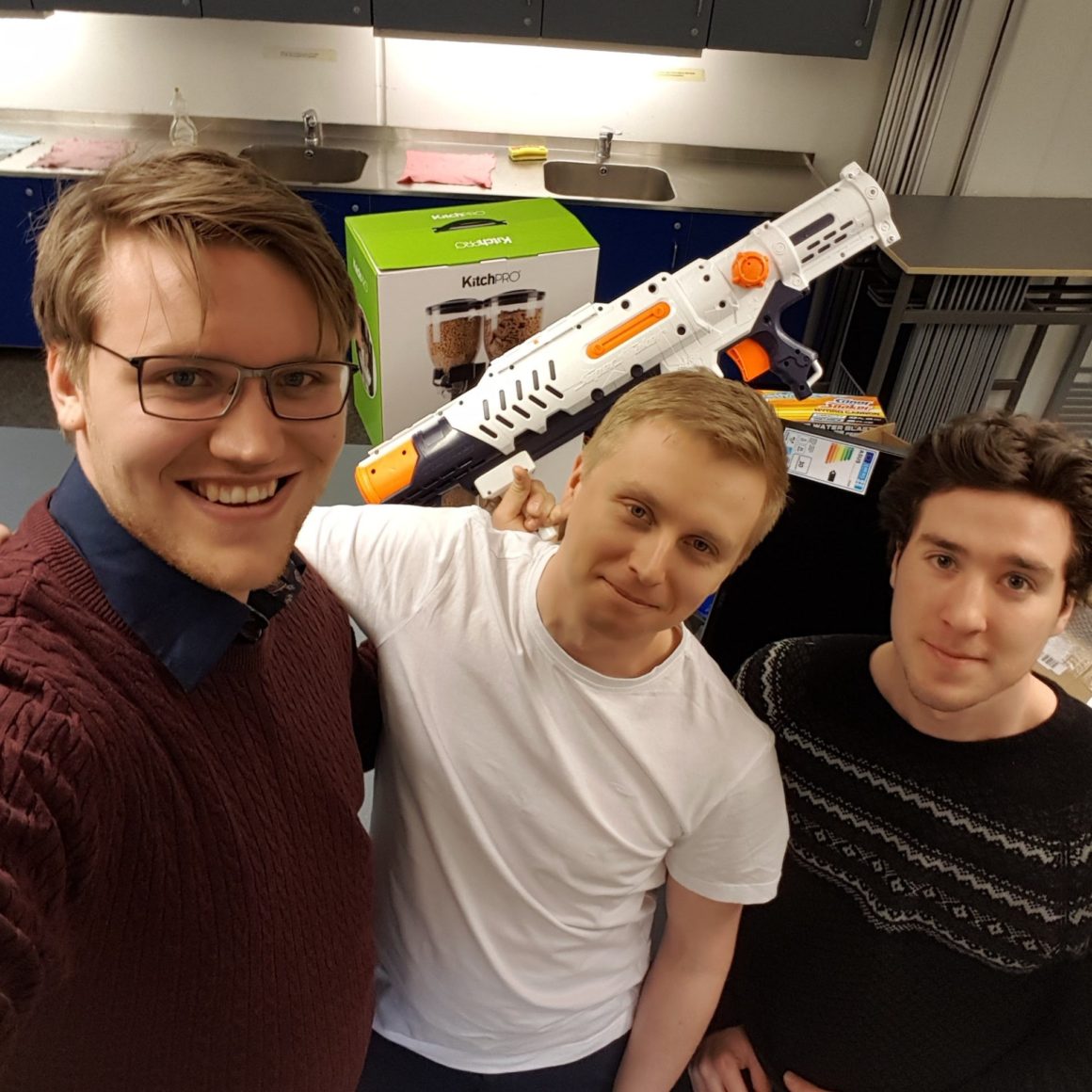 Delene er kommet! Delene er kommet!