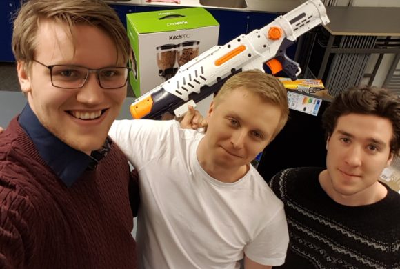 Delene er kommet! Delene er kommet!