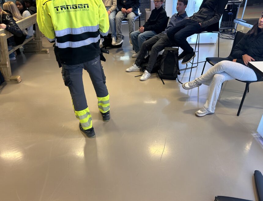 Oppstart på yrkesfag for pilotklassen