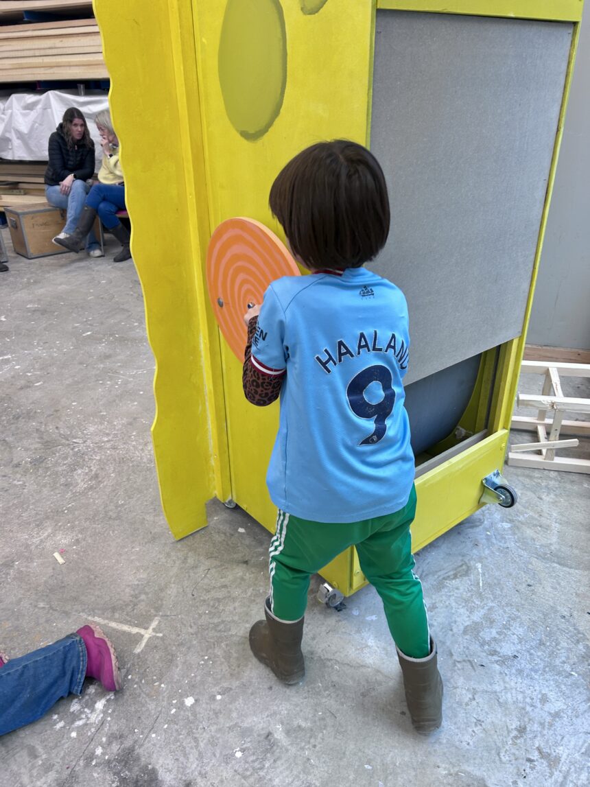 Tets av Hamster og Svampebob sportsmaskin