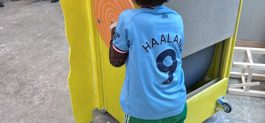 Tets av Hamster og Svampebob sportsmaskin