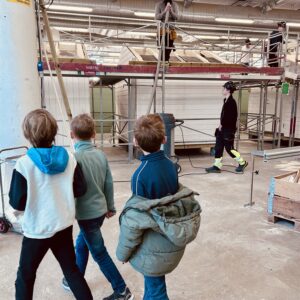 Test av 3. klasse på Kalla skole sin hinderløype